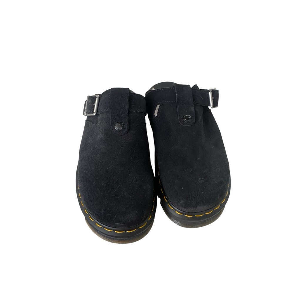 DR. Marten's Zebzag Suede Slingback Platform Mule I Size: 10 - Picture 3 of 9